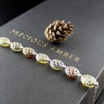 Amber Rainbow Silver Bracelet - Image 2