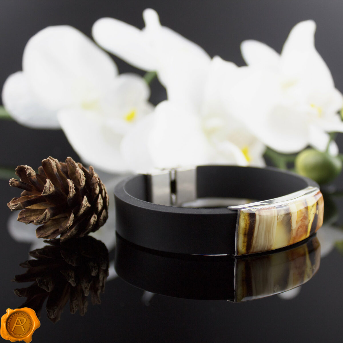 Unisex Amber Bracelet - Image 4