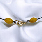 Layered Butterscotch Amber Necklace - Image 4