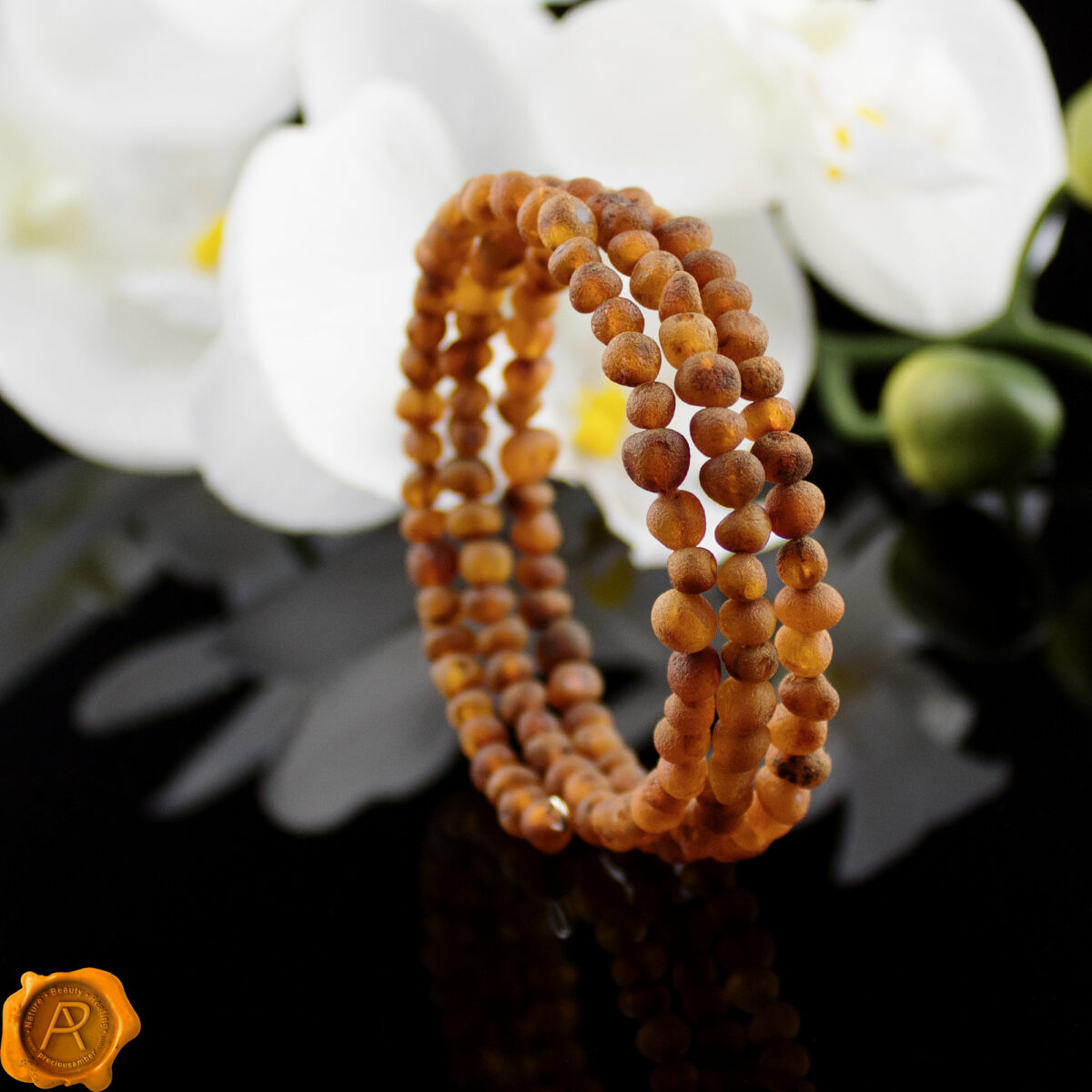 Raw Honey Amber Bracelet - Image 2