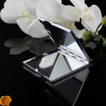Luxurious Amber Pocket Mirror - Image 2