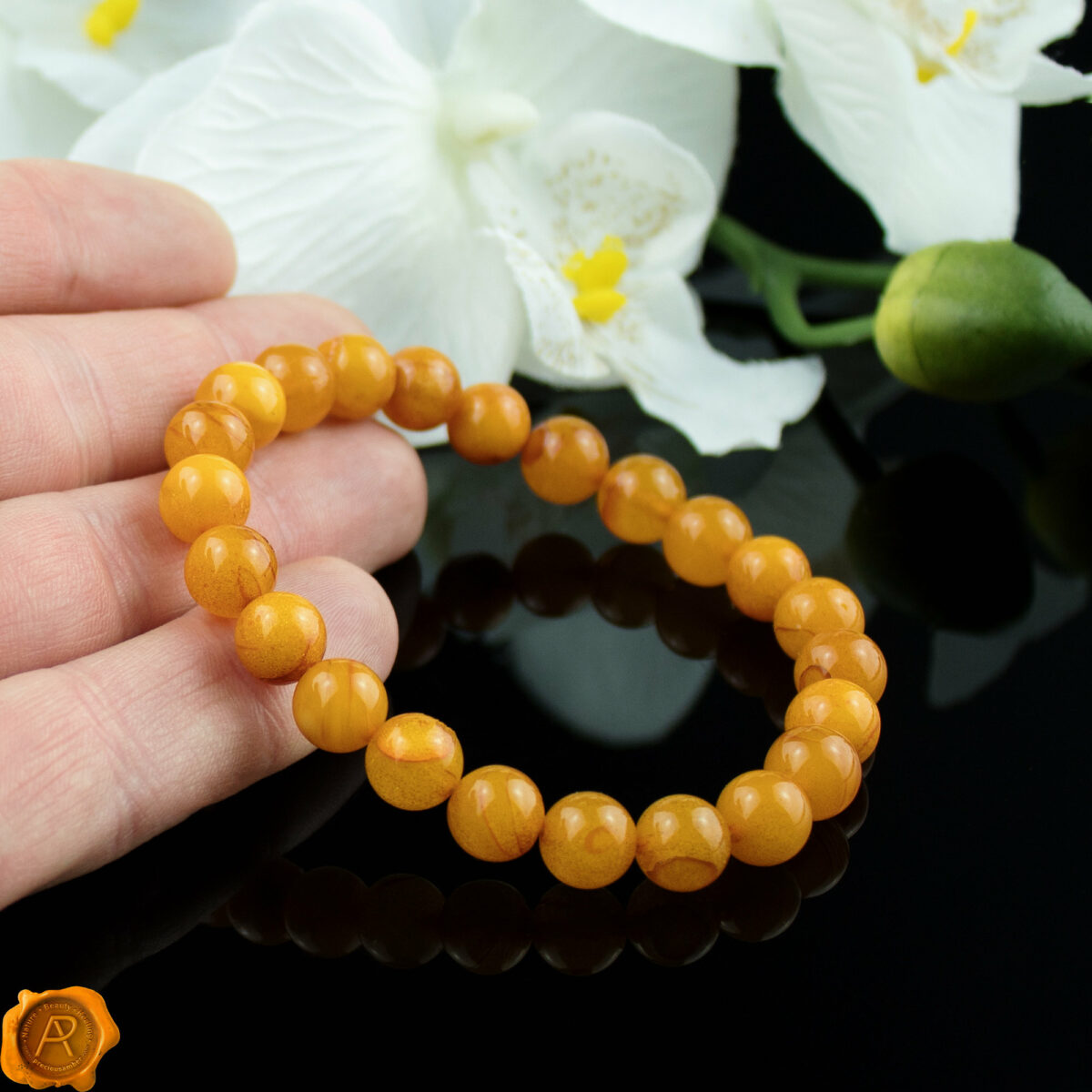 Beeswax Amber Bracelet - Image 2