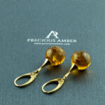 Amber Gold Sphere 14mm - Image 2