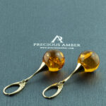 Amber Gold Sphere 16mm