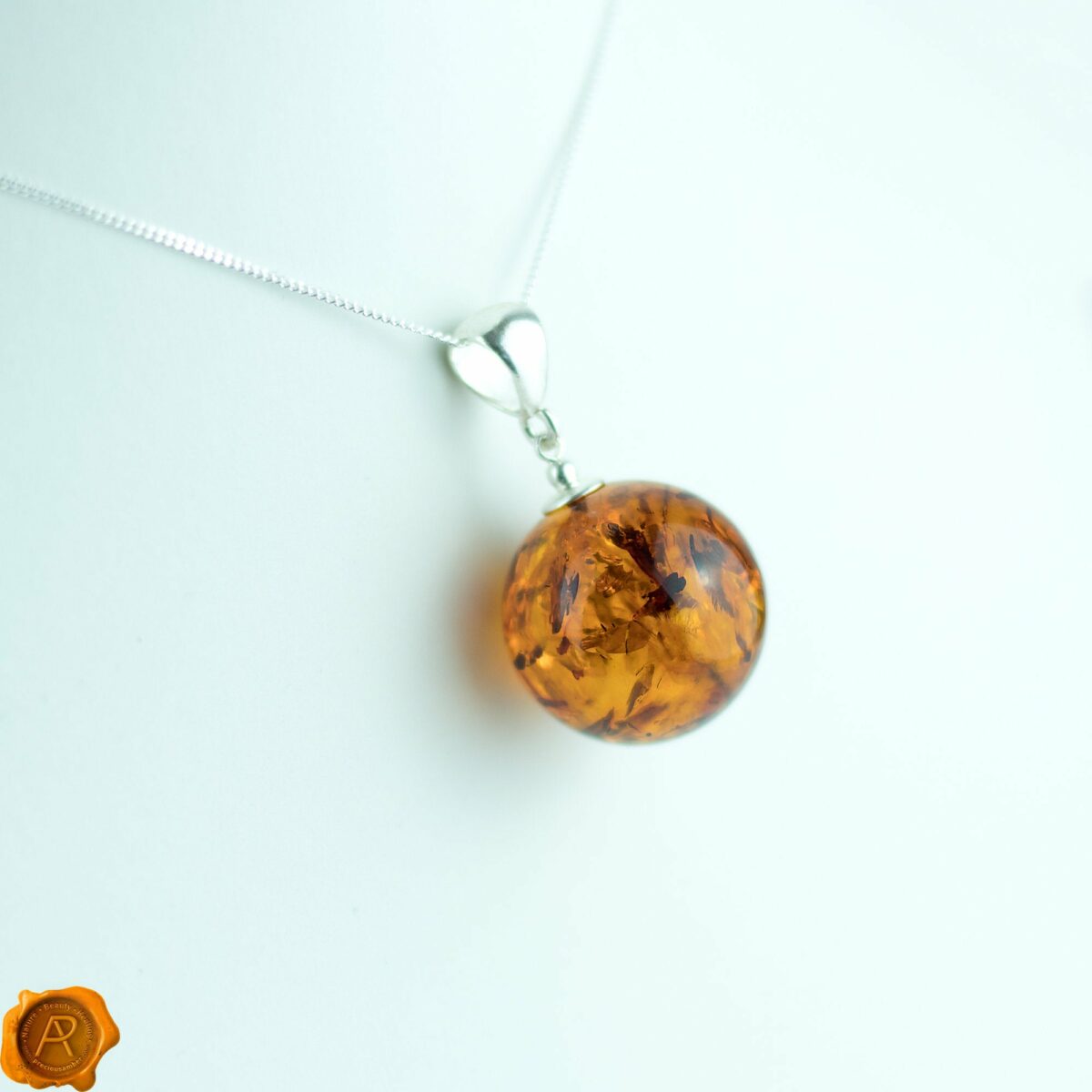 Amber Sphere 20mm - Image 3
