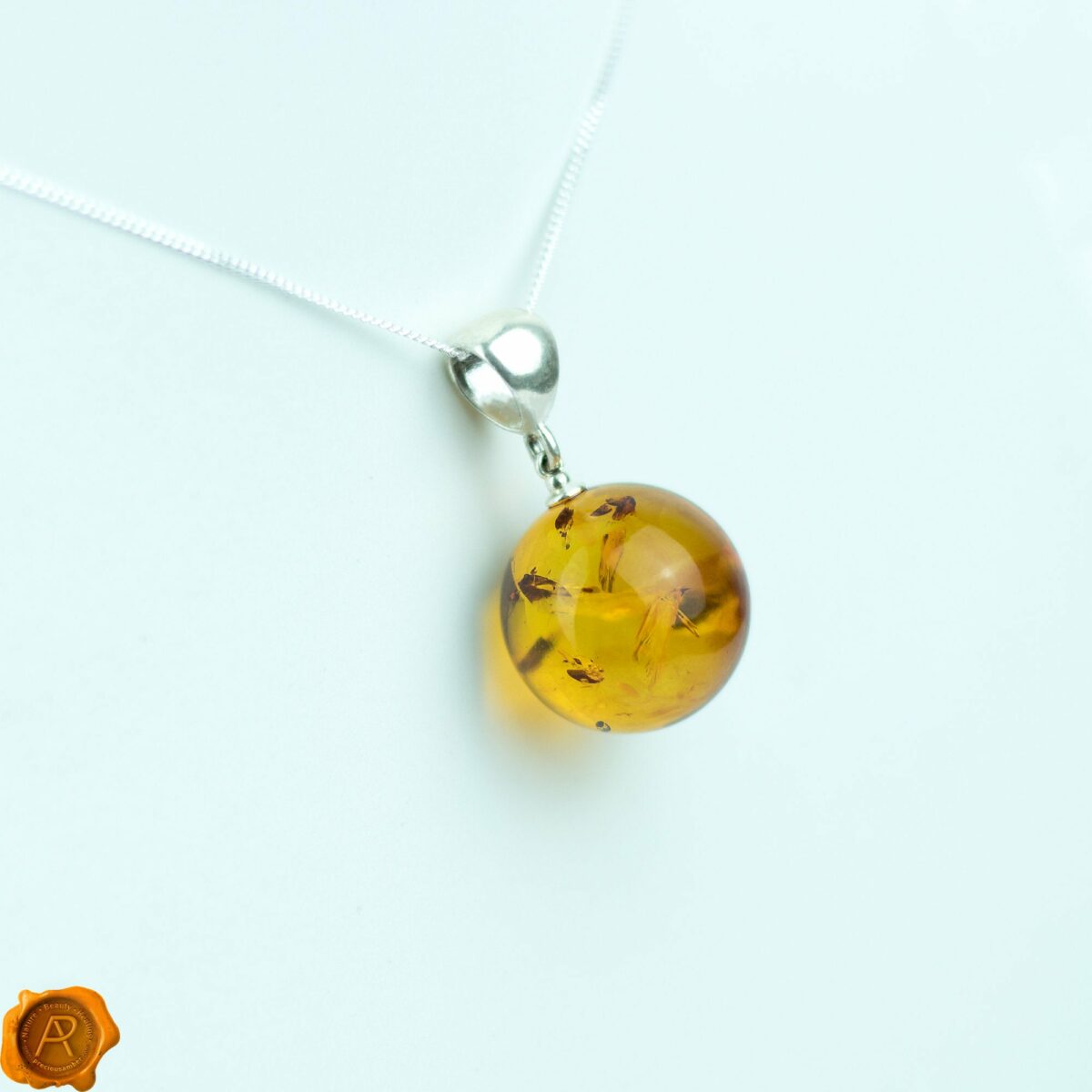 Amber Sphere 20mm - Image 5