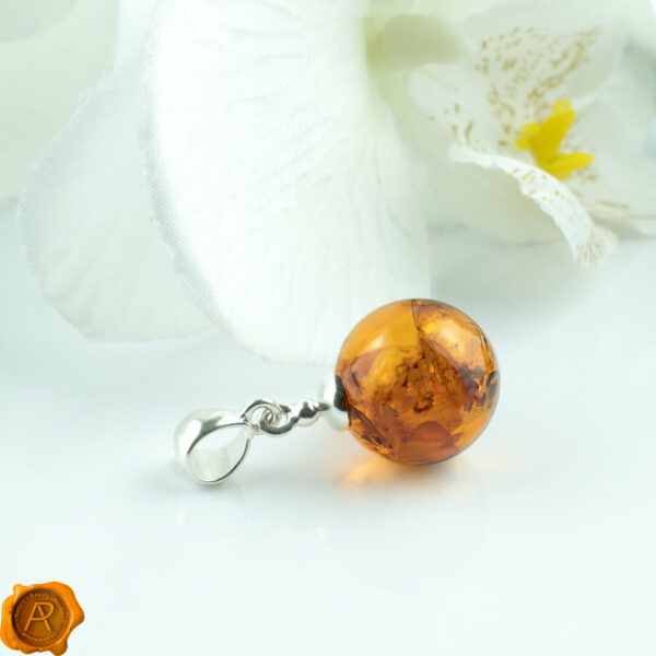 Amber Sphere 14mm