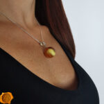Rare Beeswax Amber Sphere - Image 2