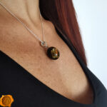 Green Amber Large Olive - Image 2