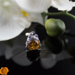 Fat Frog Amber Pendant