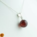 Cherry Amber Sphere 14mm - Image 3