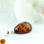 Large Amber Teardrop - Image 3