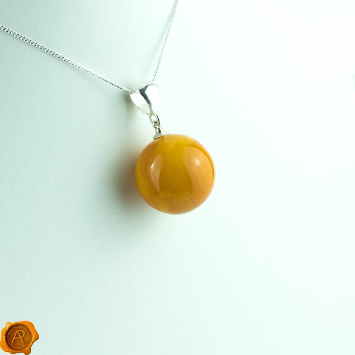 Vintage Amber Sphere - Image 4
