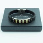 Amber Leather Bracelet - Image 4