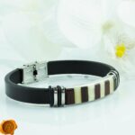 Amber Leather Bracelet