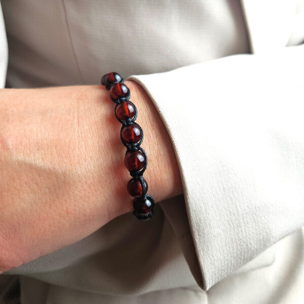 Natural Baltic Amber Adjustable Healing Beads Bracelet for Women Men Adult