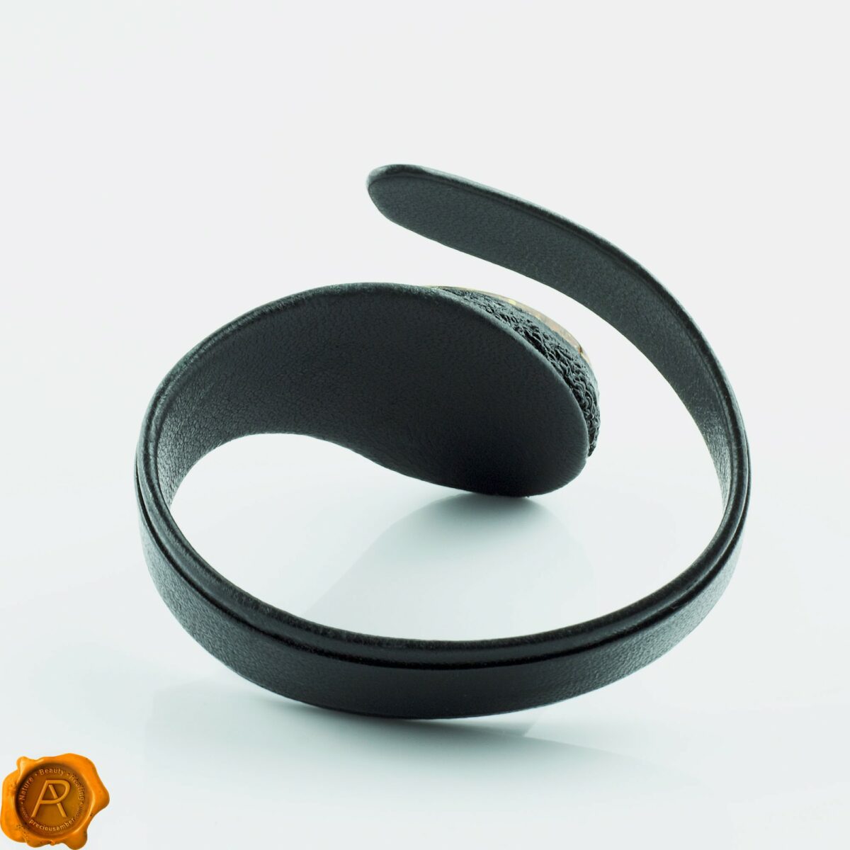 Amber Leather Bracelet - Image 6