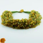 Mohair Wool Amber Necklace