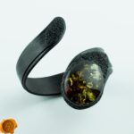Amber Leather Bracelet - Image 5