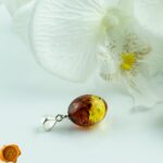 Amber Olive Pendant - Image 2