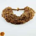 Mohair Wool Amber Necklace