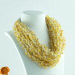 Mohair Wool Amber Necklace - Image 6