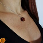 Cognac Amber Pendant - Image 2