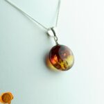 Cognac Amber Pendant - Image 3
