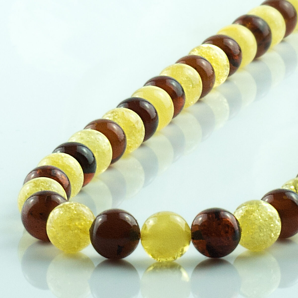 Multicolor Amber Necklace - Image 2