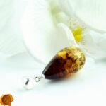 Gradient Amber Teardrop