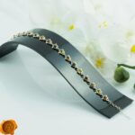 Silver Star Multicolor Amber Bracelet