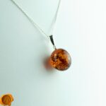 Amber Olive Pendant - Image 4