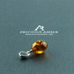 Amber Olive Pendant