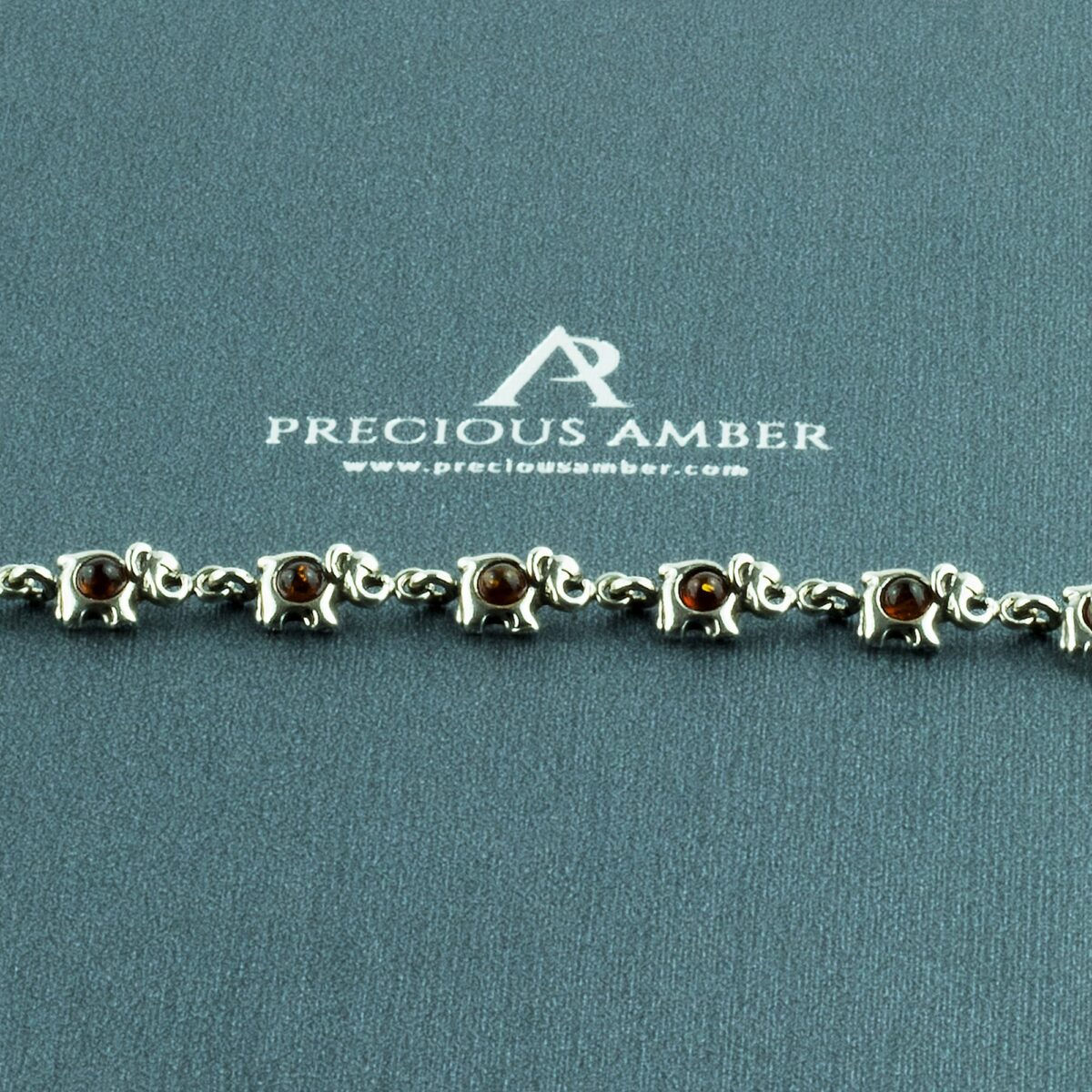 Dainty Elephant Silver Bracelet - Image 2