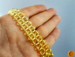 Luxury Amber V Necklace - Image 6