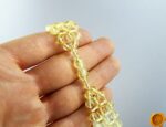Luxury Amber V Necklace - Image 5