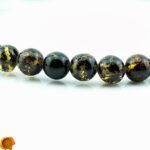 Green Amber Dainty Necklace - Image 5