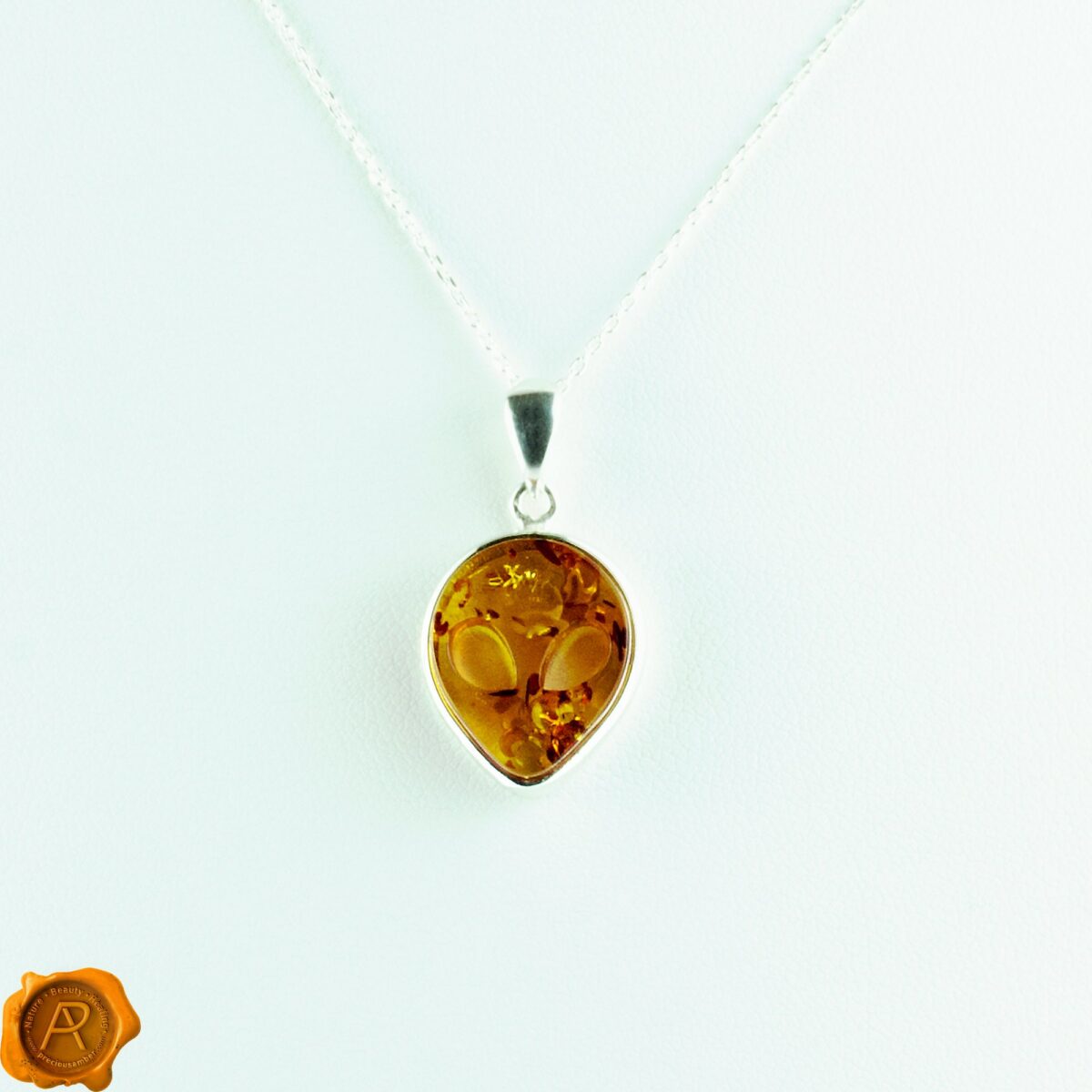 Amber Alien Pendant - Image 2