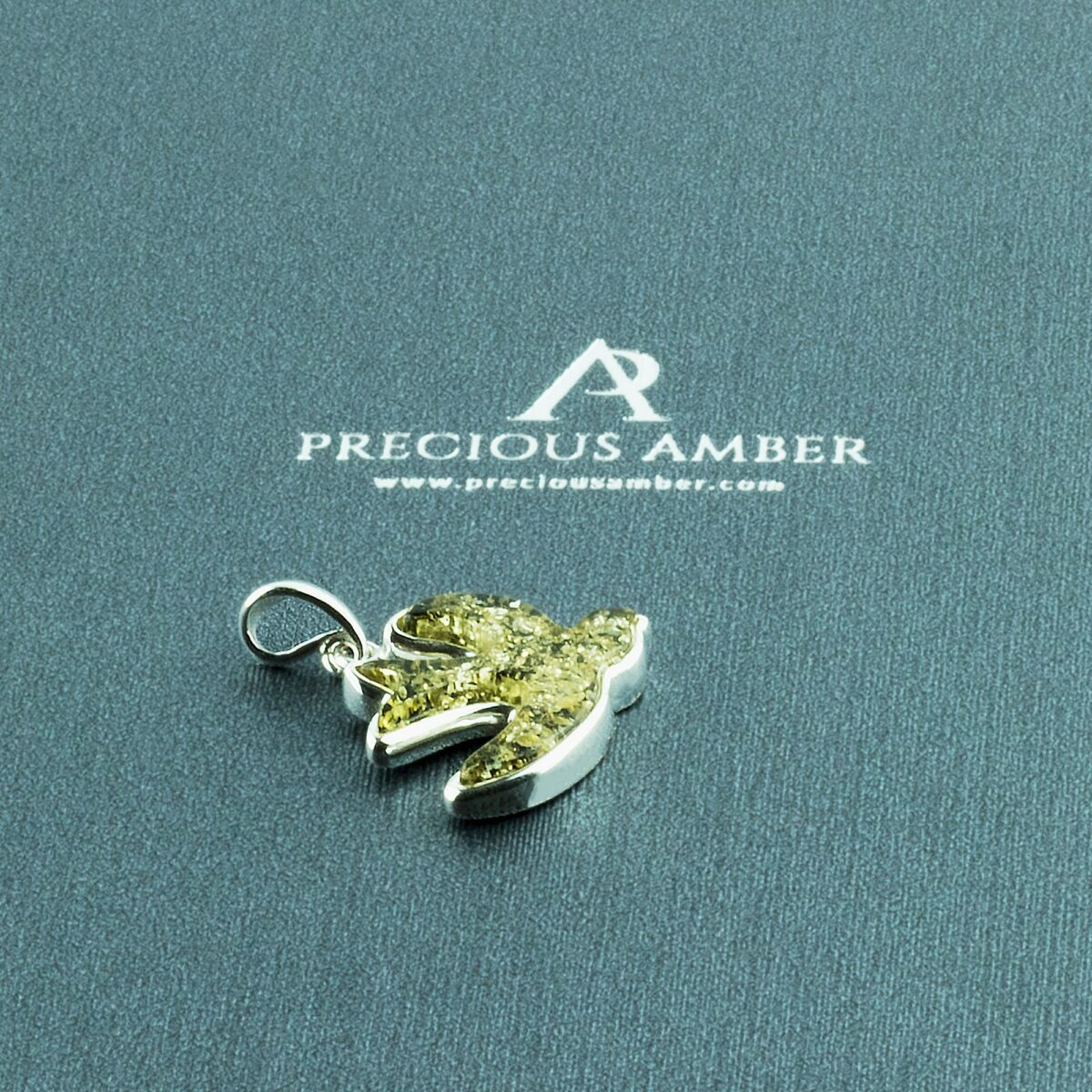 Amber Swallow Pendant - Image 3