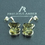 Amber Koala Earrings