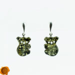 Amber Koala Earrings - Image 2