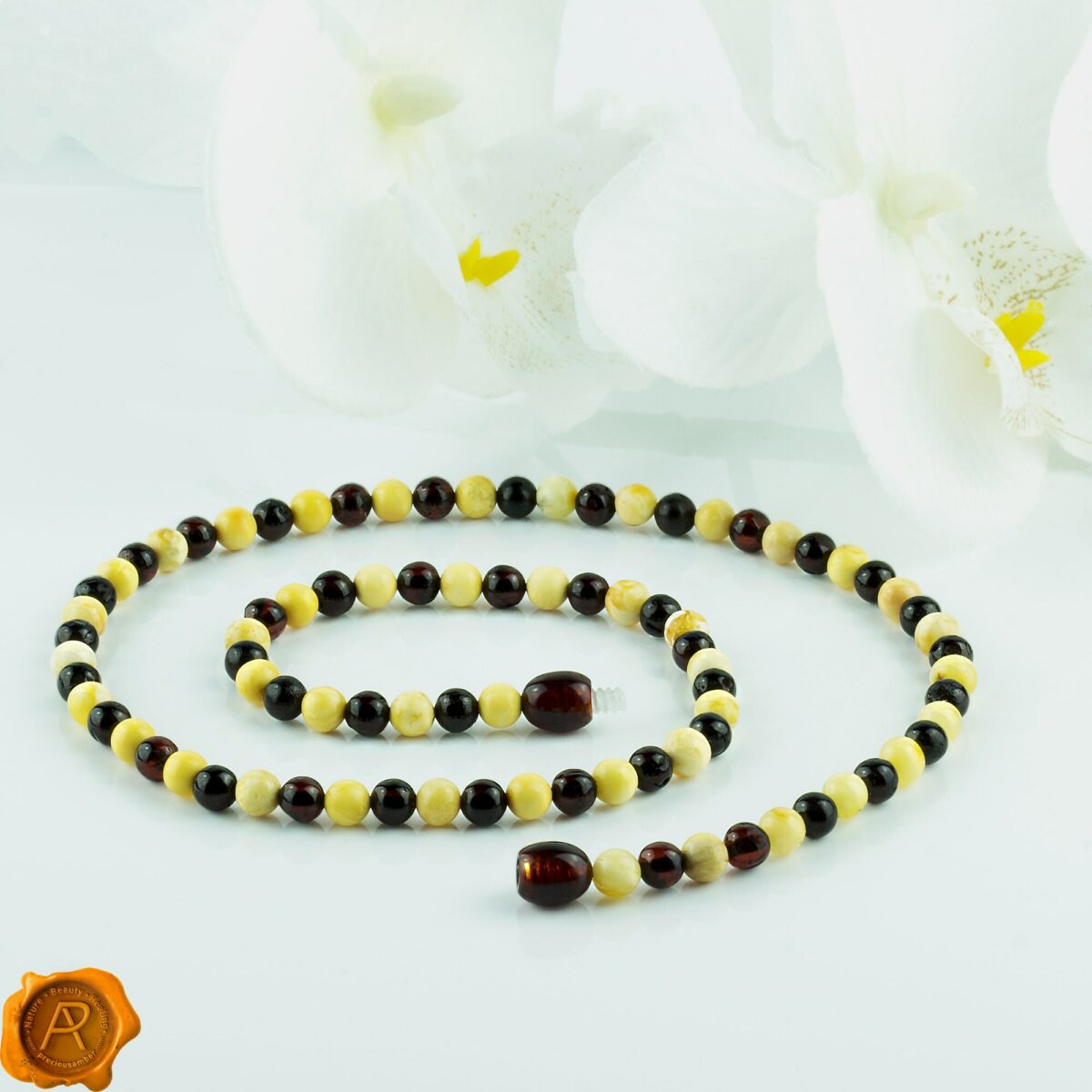 Dainty Amber Necklace - Image 3