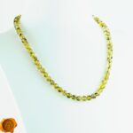Green Amber Earthy Necklace