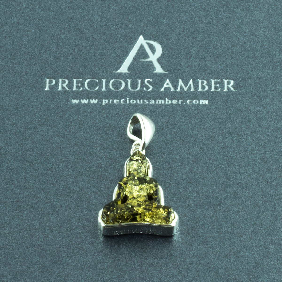 Amber Buddha Pendant - Image 4