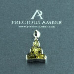 Amber Buddha Pendant - Image 4