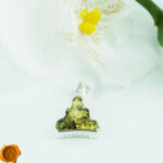 Amber Buddha Pendant