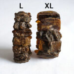 Large Chunky Natural Baltic Amber Elastic Bangle Bracelet Cuff Gemstone Crystal Rough Stretch Bracelets for Women, Eco Raw Amber Jewelry