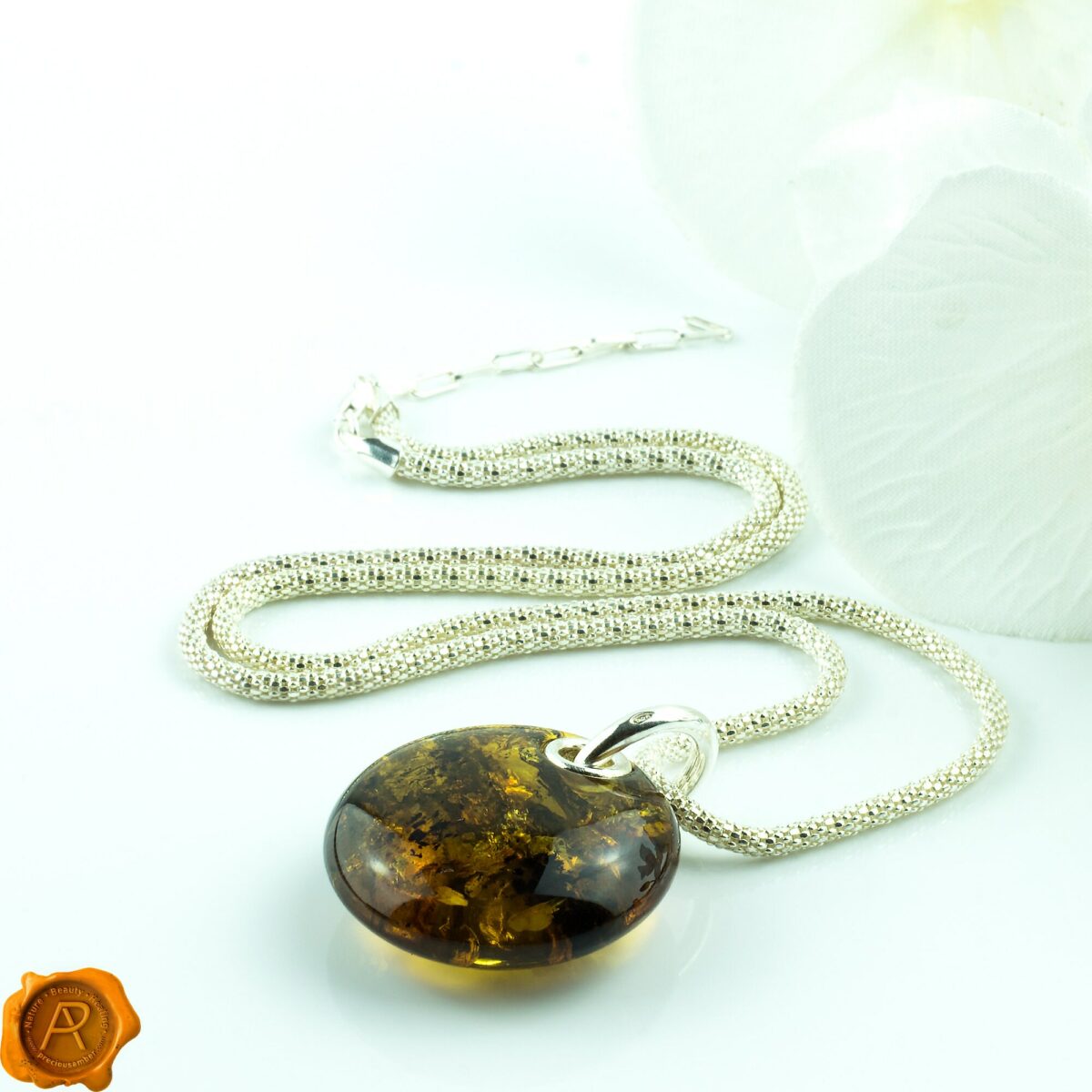 Amber Amulet Necklace - Image 4