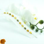 Multicolor Amber Silver Bracelet - Image 3