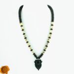 Handcarved Amber Viking Amulet Necklace - Image 3